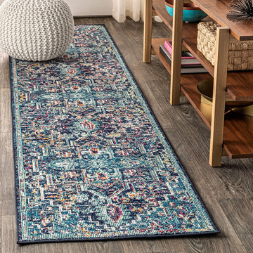 Zafra Vintage Medallion Area Rug